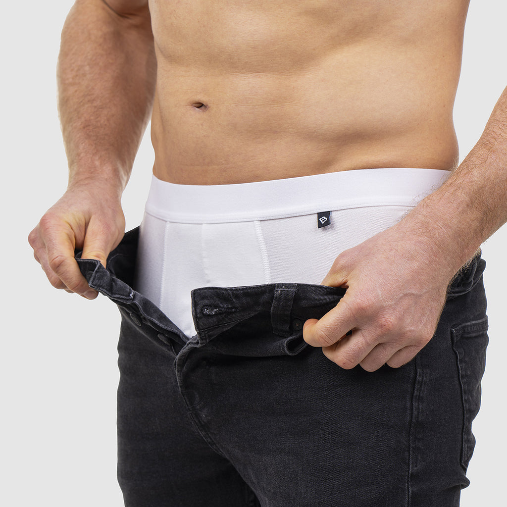 Basic+Ally Boxers - White